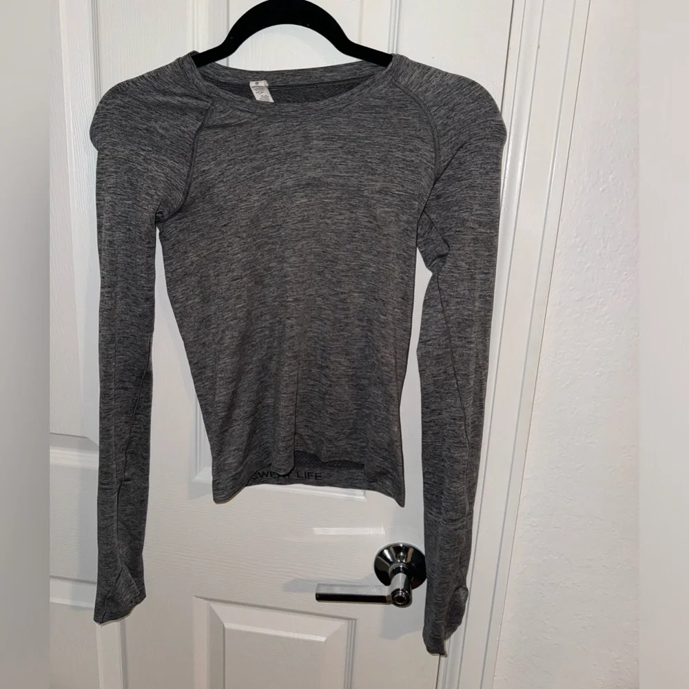 Lululemon sweat life top - Picture 1 of 5